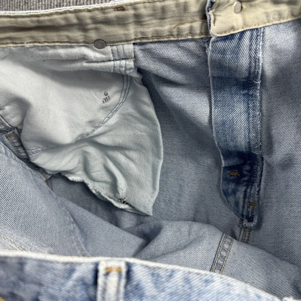 Wrangler Jeans‎ Mens 36x30 Light Wash Blue Straight Leg Denim Casual Pants